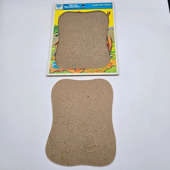 Frame-Tray Puzzles The Love Bug Herbie Woody Woodpecker Vintage Whitman Disney 1 - Picture 6 of 9